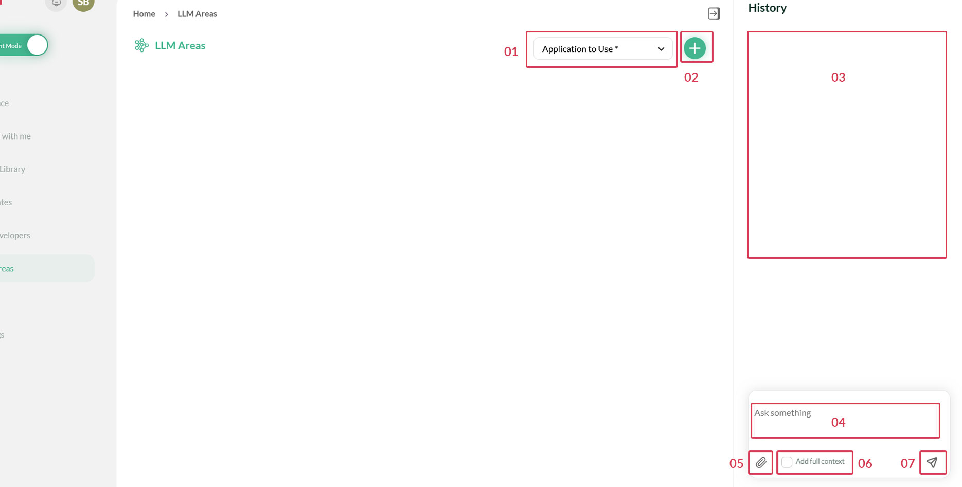 Custom template UI