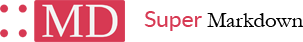 Super Markdown